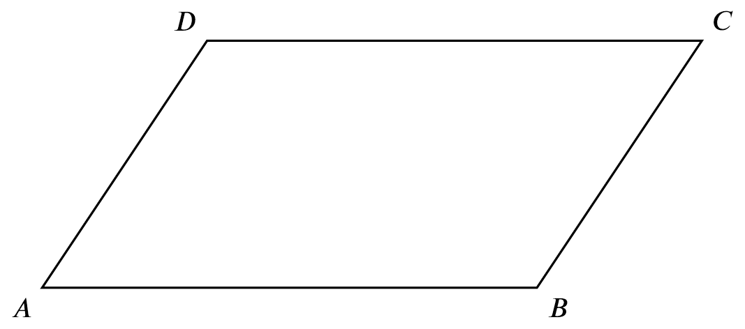 opp. sides of $\parallel$gram